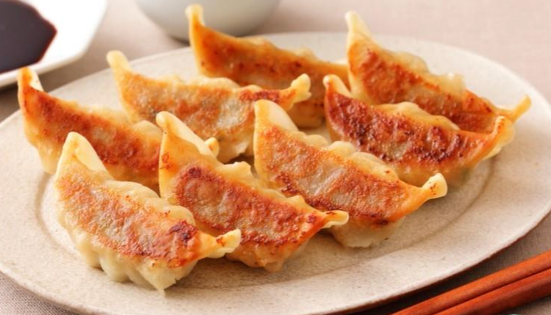 鮮蝦元貝煎餃