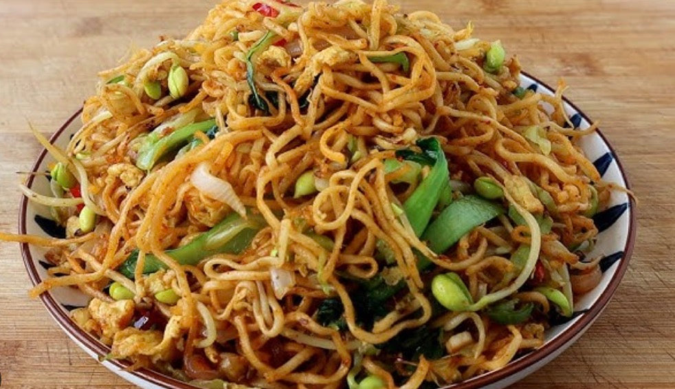 孜然羊肉炒麵