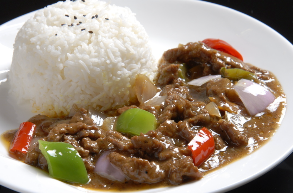 黑椒牛肉飯