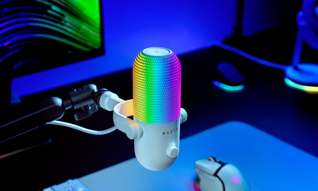 Razer Seiren V3 Chroma 麥克風 (黑/白/粉)