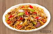 孜然羊肉炒麵