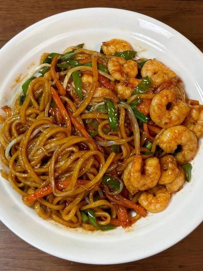 豉椒海鮮炒麵