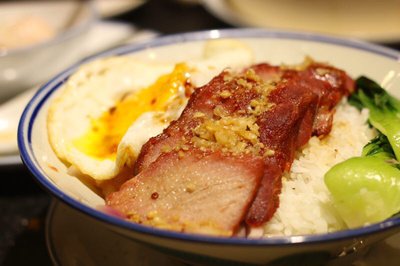 叉燒煎蛋飯