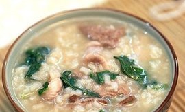 滋補豬肝粥