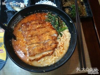 日式吉列豬柳湯拉麵