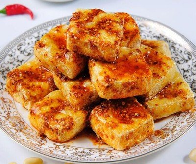 炸臭豆腐