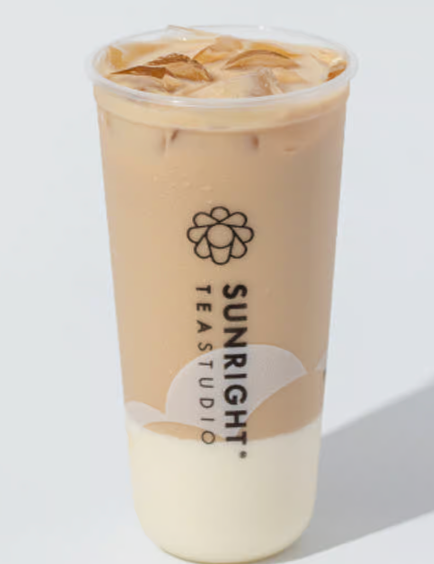 奶蓋布丁奶茶