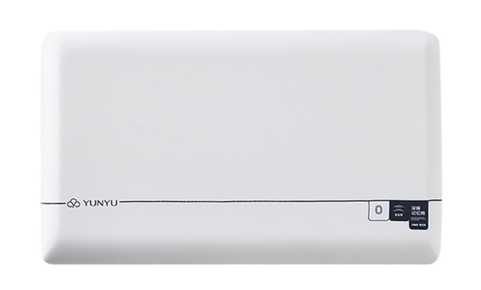 YUNYU芸裕家居 深睡記憶棉枕頭 慢回彈二代 零壓感智能釋壓德國進口記憶棉 白色 70×42×8cm【五星級酒店同品質】