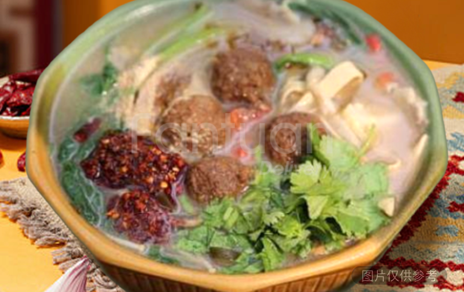 傳統牛肉丸子湯