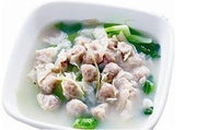 忌廉蜆肉菠菜湯
