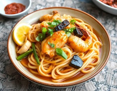 XO醬蝦帶子烏冬