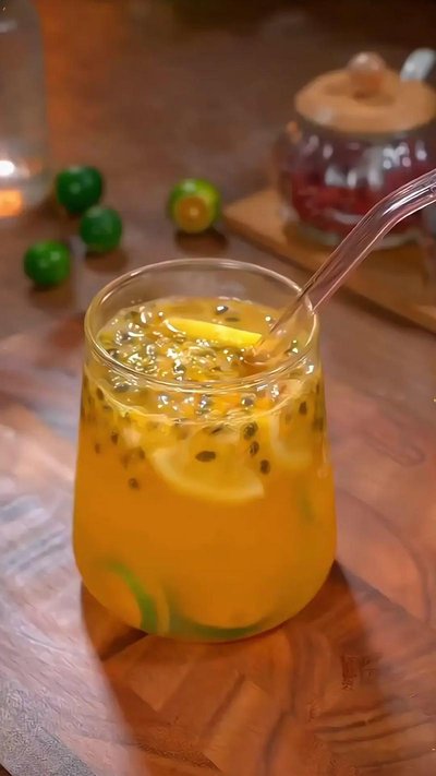 百香果檸檬茶