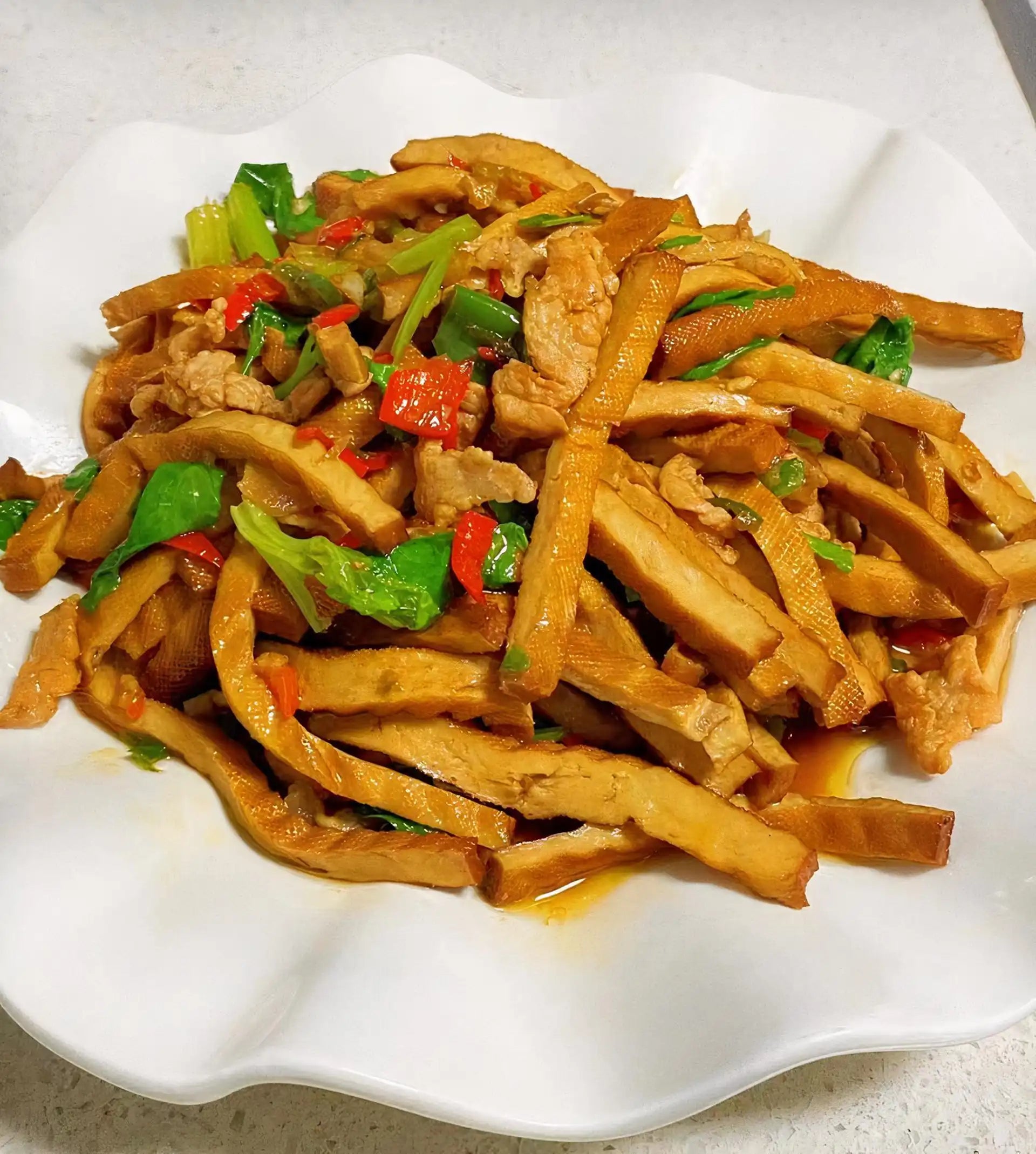 尖椒肉丝