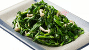 豌豆苗炒蘑菇