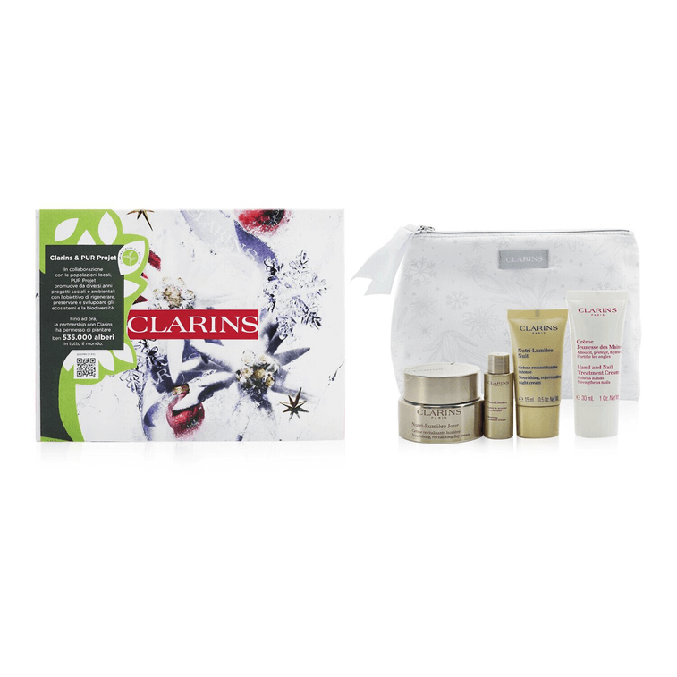 法國嬌韻詩 Nutri-Lumiere Collection: 4pcs+1bag