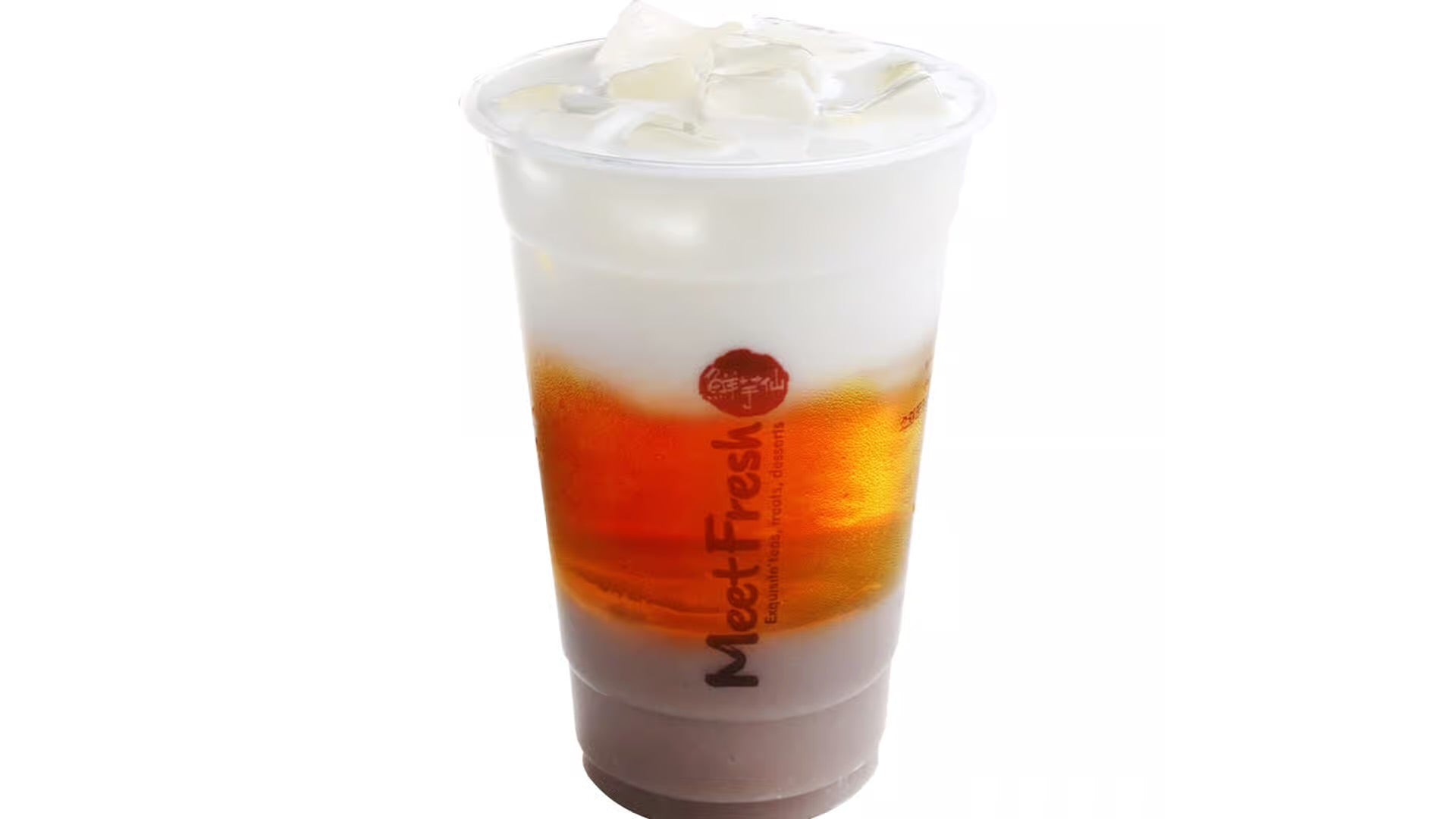 Taro Paste Fresh Milk Jasmine Green Tea / 鮮芋鮮奶綠茶