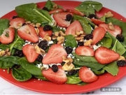 草莓菠菜沙拉