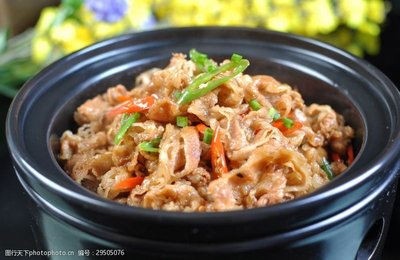 沙茶粉絲肥牛煲