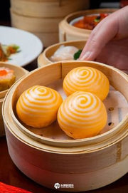 爆漿蛋黃流沙包